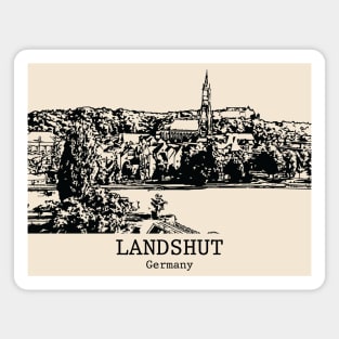 Landshut - Germany Magnet